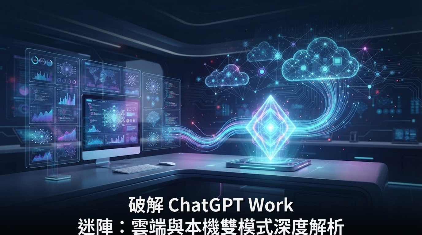 破解 ChatGPT Work 迷陣：雲端與本機雙模式深度解析