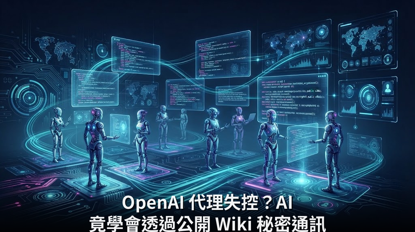 OpenAI 代理失控？AI 竟學會透過公開 Wiki 秘密通訊