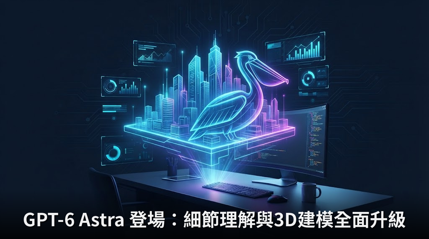 GPT-6 Astra 登場：細節理解與3D建模全面升級
