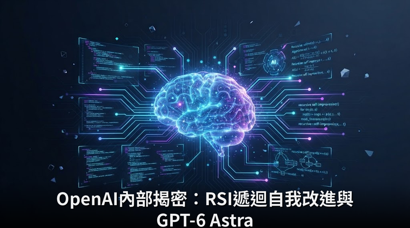 OpenAI內部揭密：RSI遞迴自我改進與GPT-6 Astra
