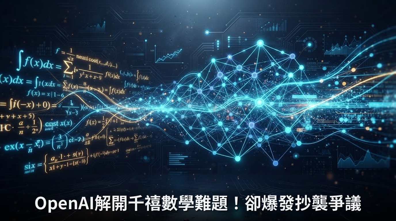 OpenAI解開千禧數學難題！卻爆發抄襲爭議