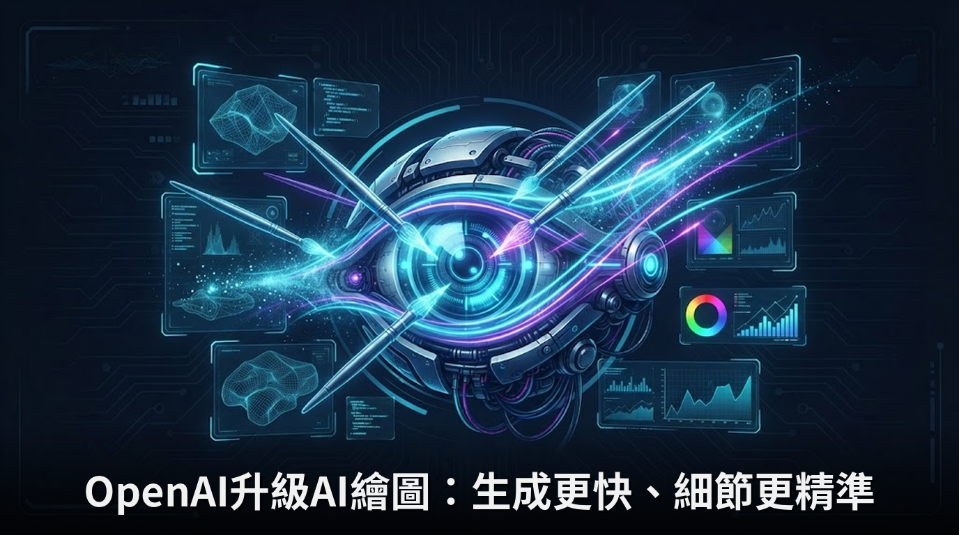 OpenAI升級AI繪圖：生成更快、細節更精準