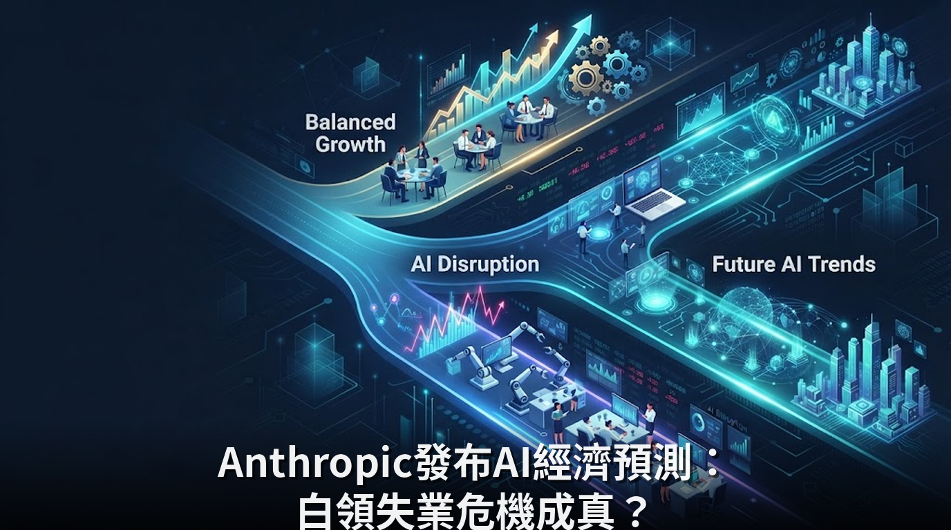 Anthropic發布AI經濟預測：白領失業危機成真？