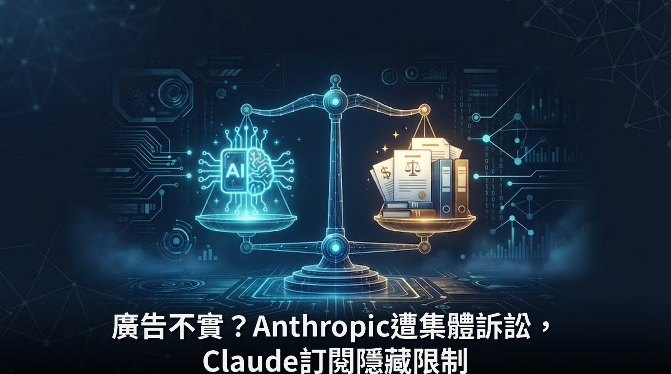 廣告不實？Anthropic遭集體訴訟，Claude訂閱隱藏限制