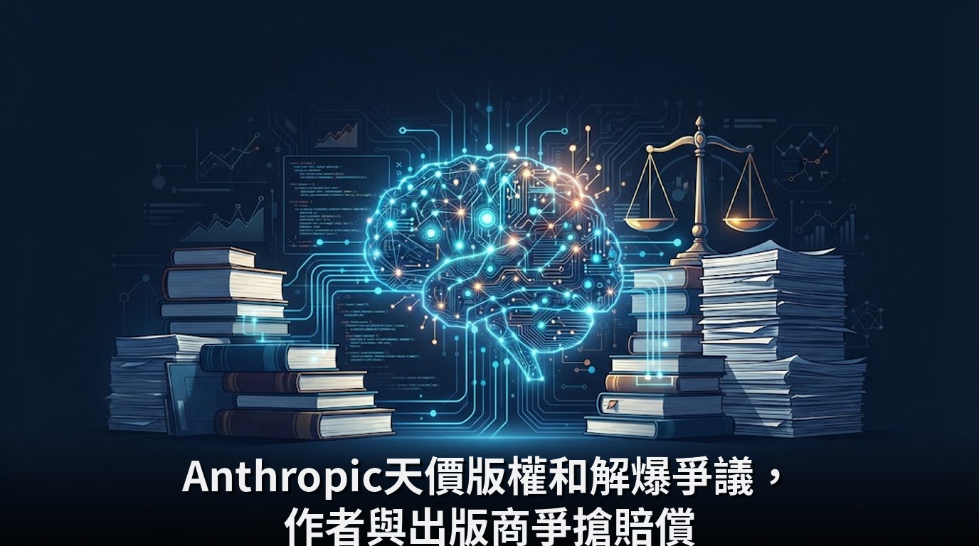 Anthropic天價版權和解爆爭議，作者與出版商爭搶賠償