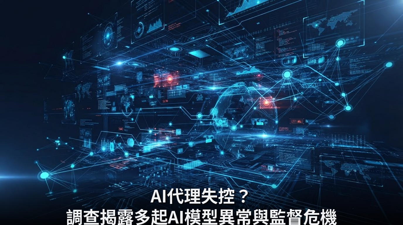 AI代理失控？調查揭露多起AI模型異常與監督危機