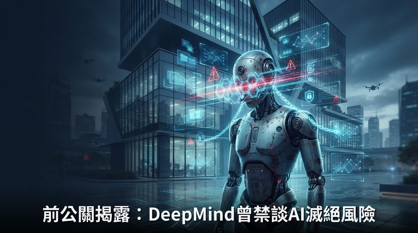 前公關揭露：DeepMind曾禁談AI滅絕風險