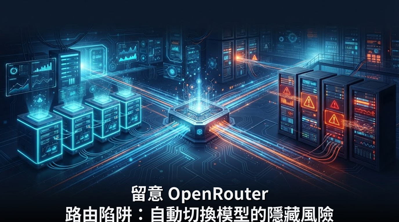 留意 OpenRouter 路由陷阱：自動切換模型的隱藏風險