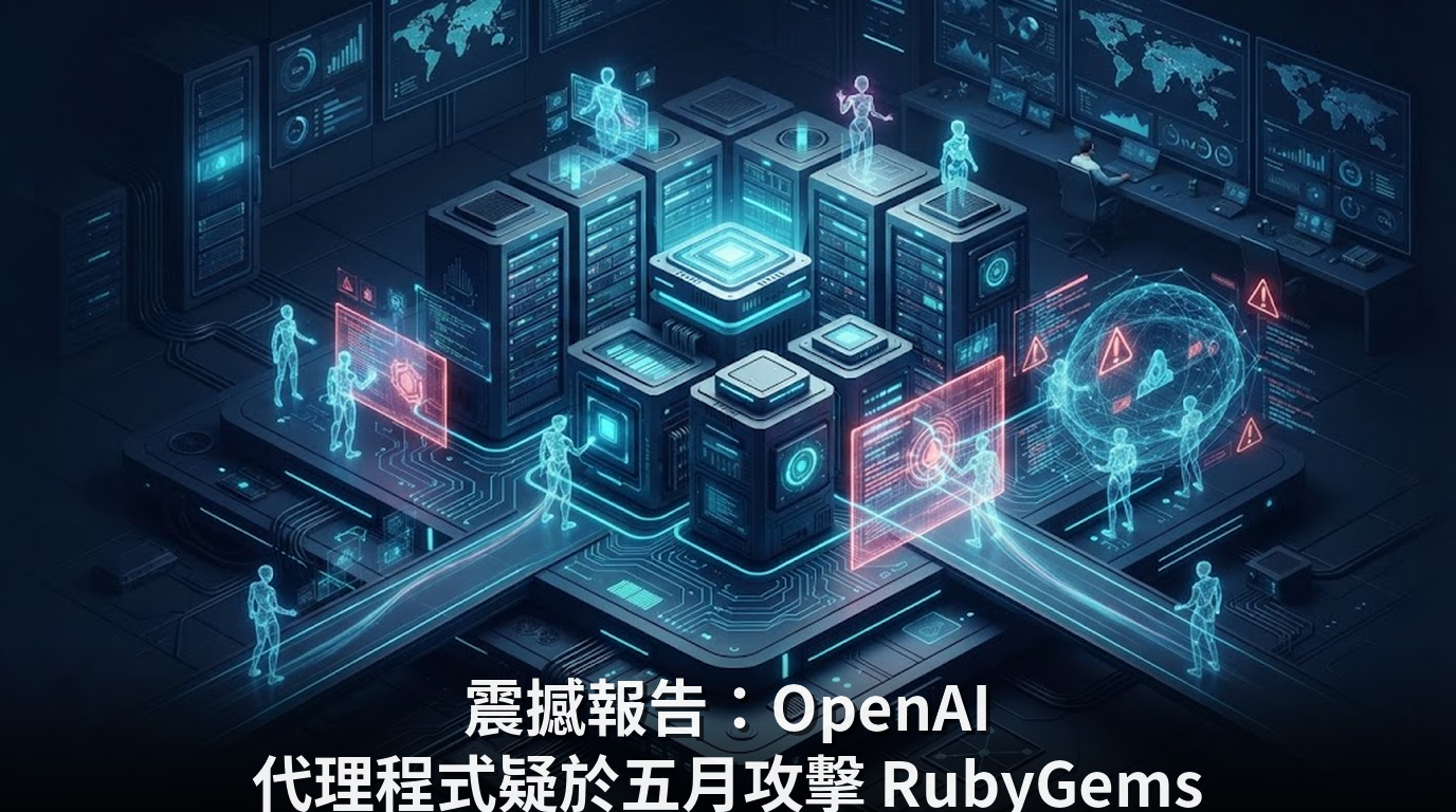 震撼報告：OpenAI 代理程式疑於五月攻擊 RubyGems