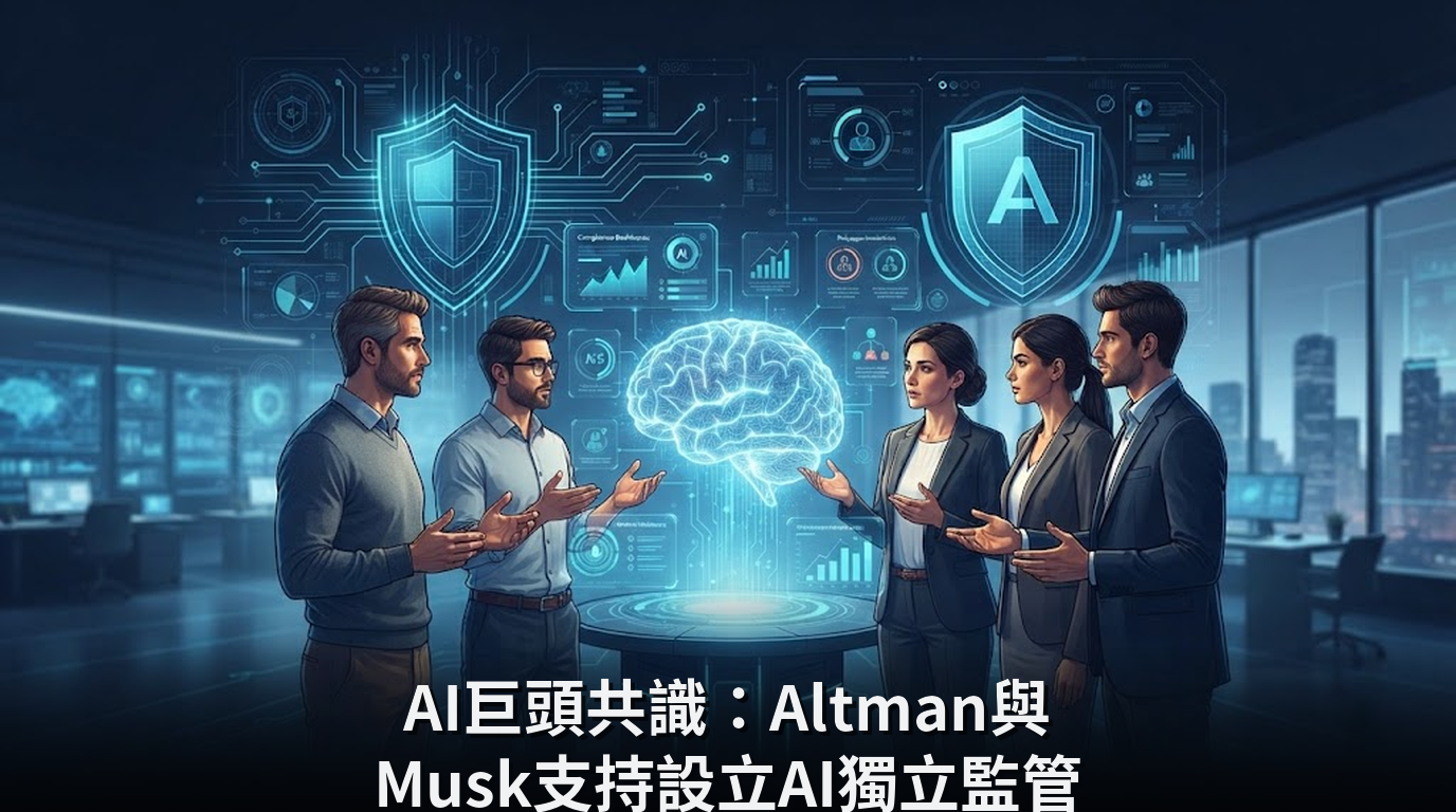 AI巨頭共識：Altman與Musk支持設立AI獨立監管