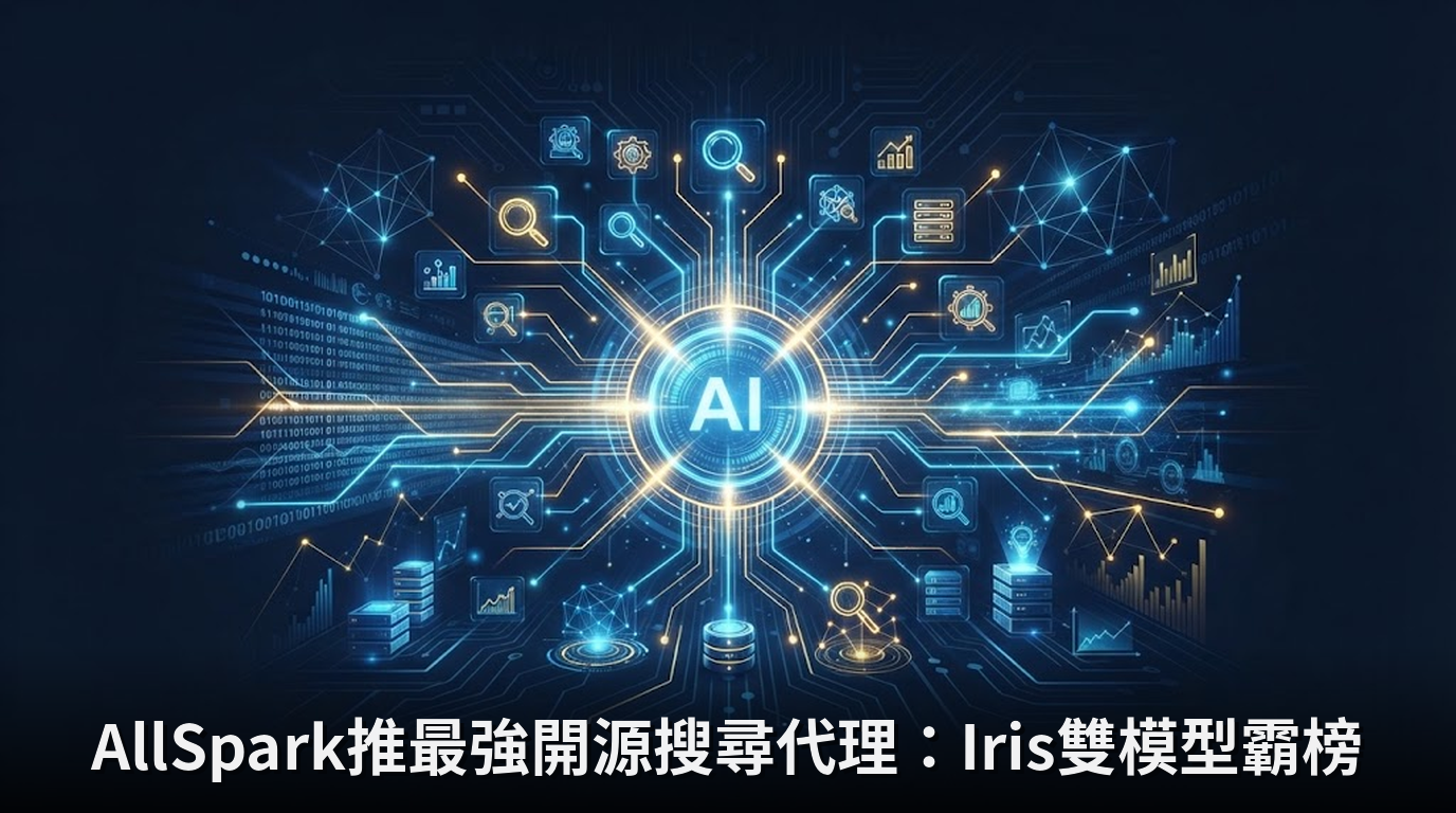 AllSpark推最強開源搜尋代理：Iris雙模型霸榜
