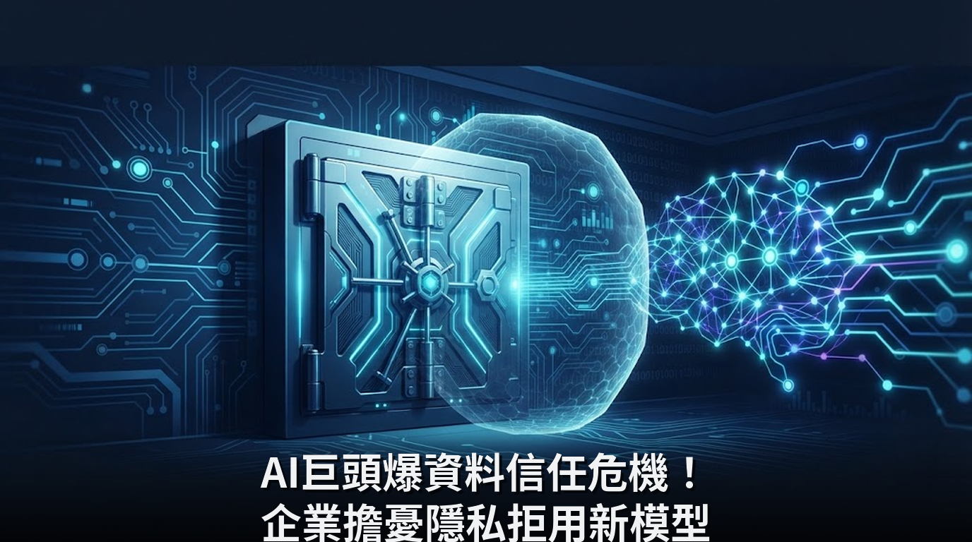 AI巨頭爆資料信任危機！企業擔憂隱私拒用新模型