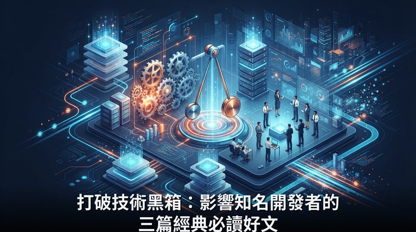 打破技術黑箱：影響知名開發者的三篇經典必讀好文