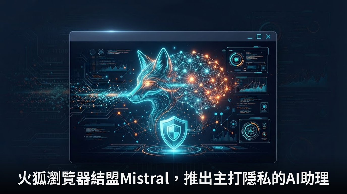 火狐瀏覽器結盟Mistral，推出主打隱私的AI助理