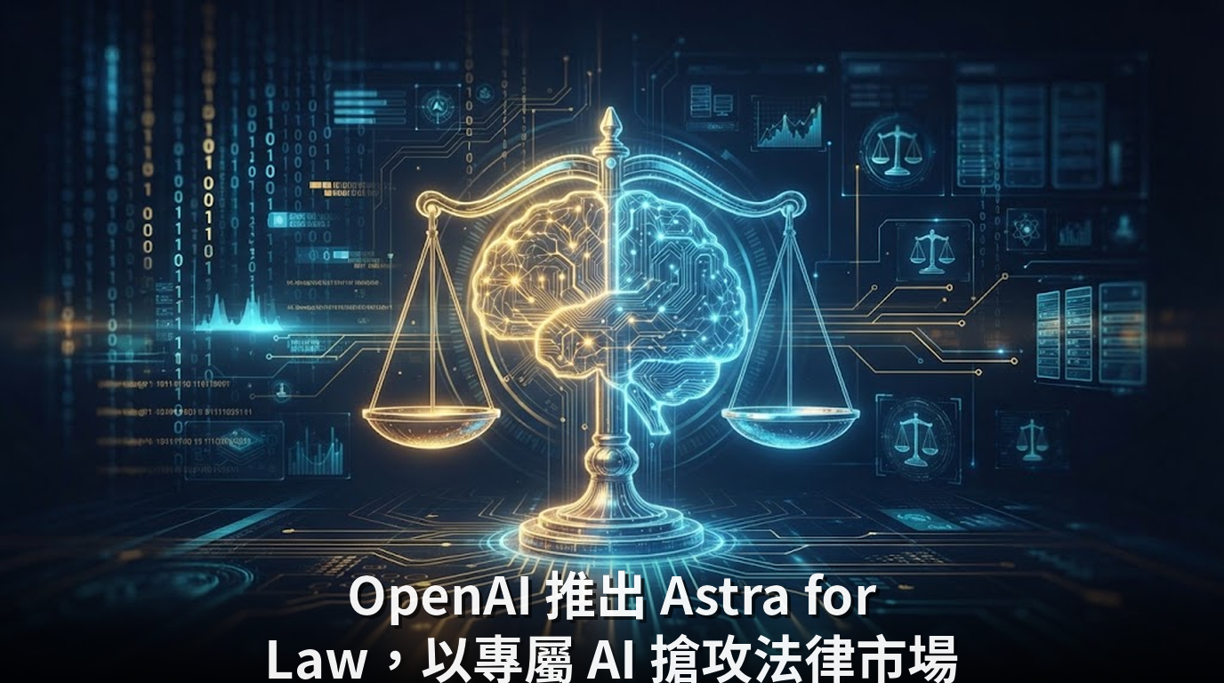 OpenAI 推出 Astra for Law，以專屬 AI 搶攻法律市場