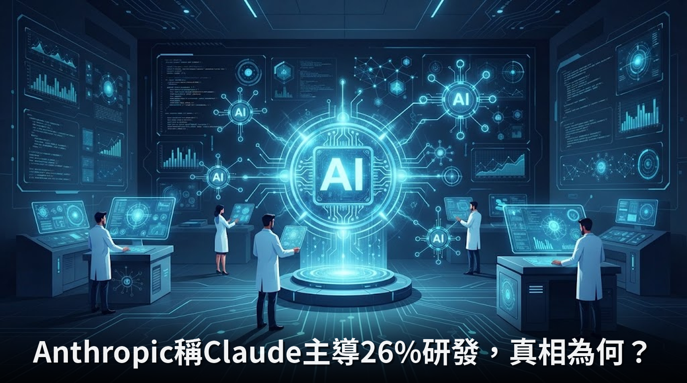 Anthropic稱Claude主導26%研發，真相為何？