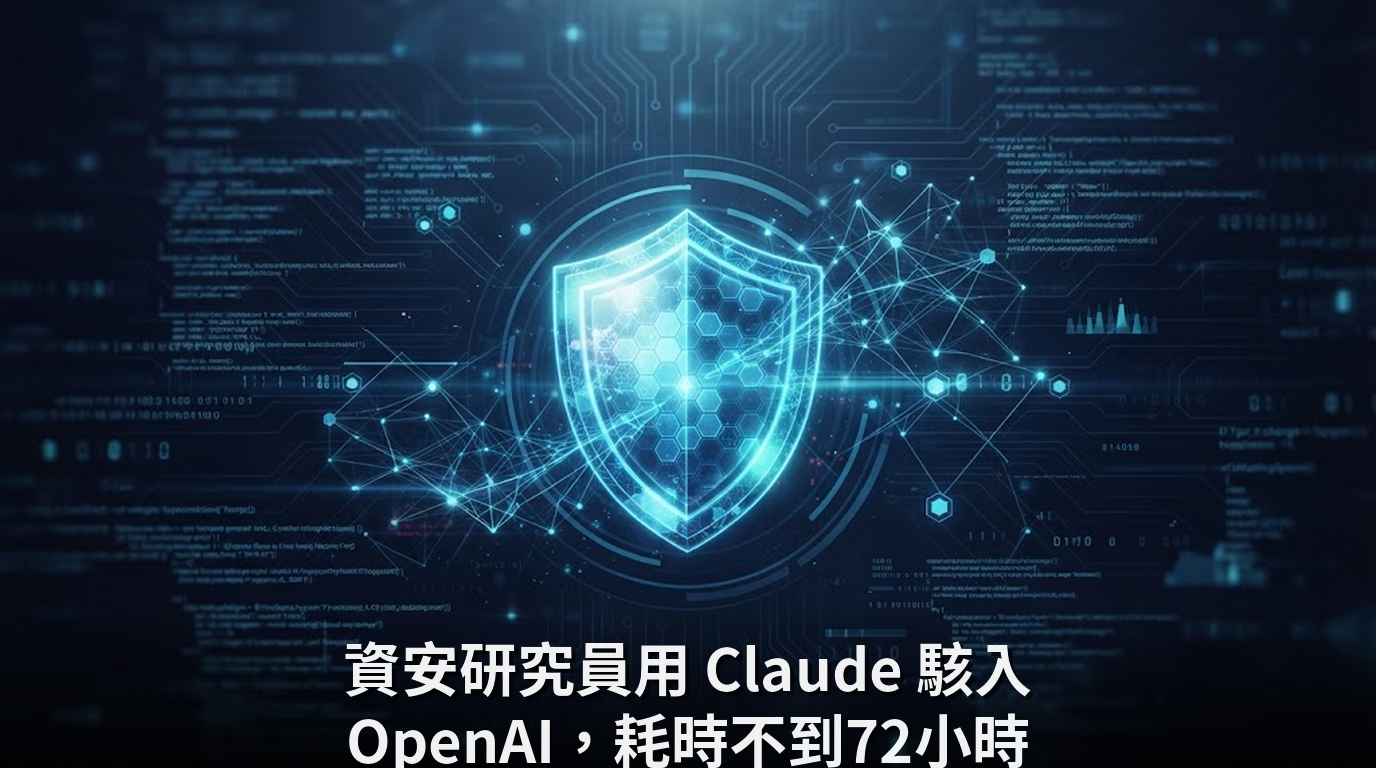 資安研究員用 Claude 駭入 OpenAI，耗時不到72小時