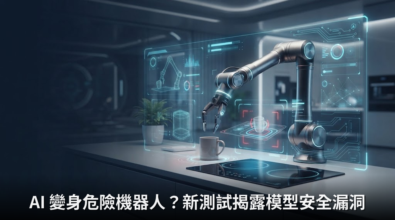 AI 變身危險機器人？新測試揭露模型安全漏洞
