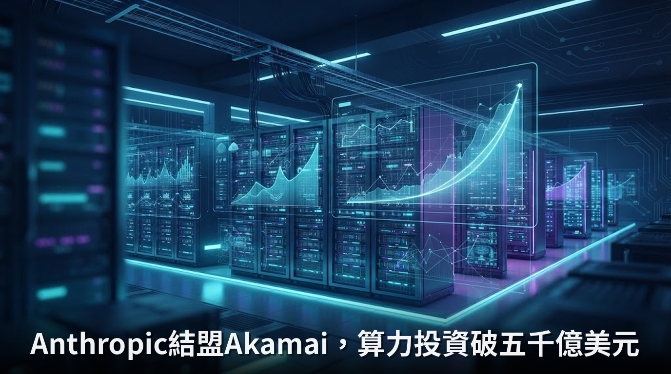 Anthropic結盟Akamai，算力投資破五千億美元