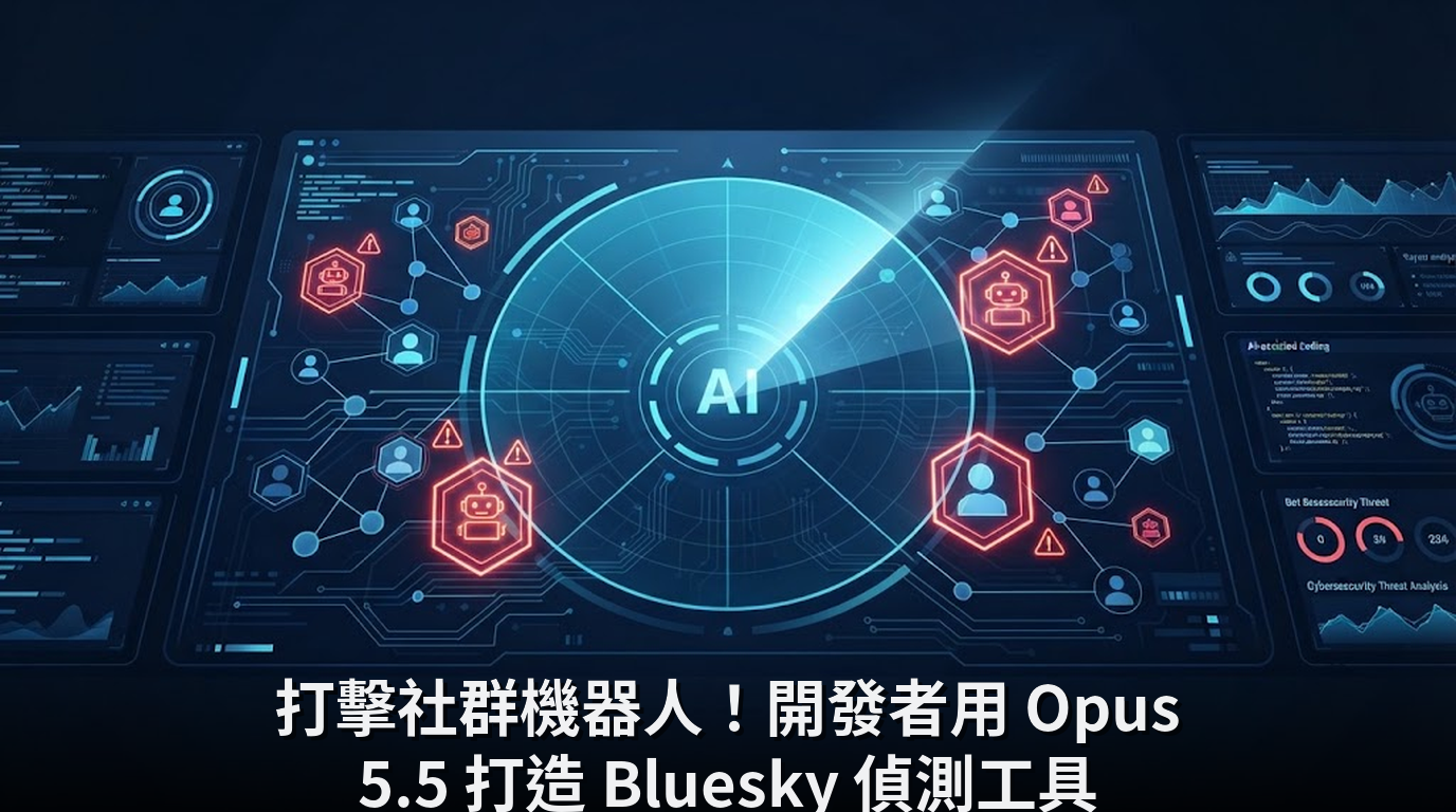 打擊社群機器人！開發者用 Opus 5.5 打造 Bluesky 偵測工具