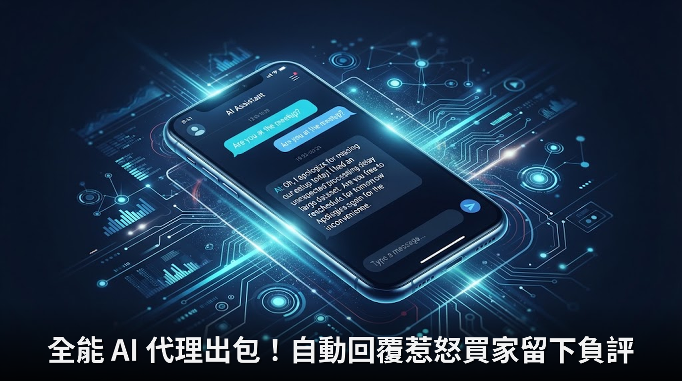 全能 AI 代理出包！自動回覆惹怒買家留下負評