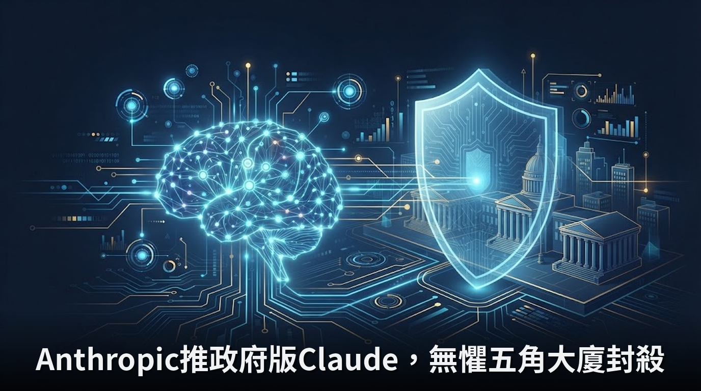 Anthropic推政府版Claude，無懼五角大廈封殺