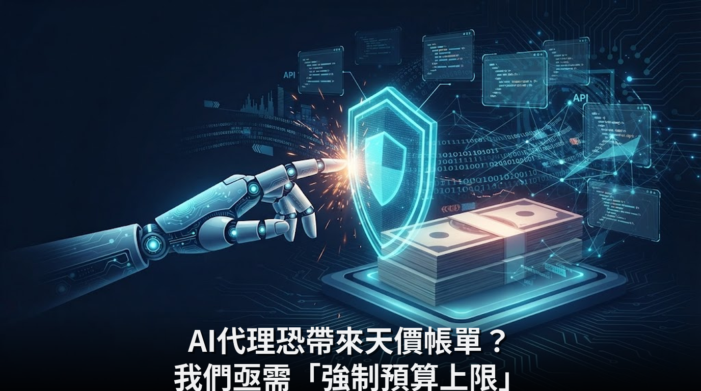 AI代理恐帶來天價帳單？我們亟需「強制預算上限」