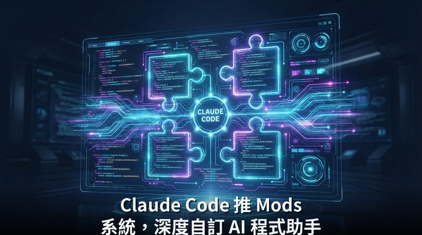 Claude Code 推 Mods 系統，深度自訂 AI 程式助手