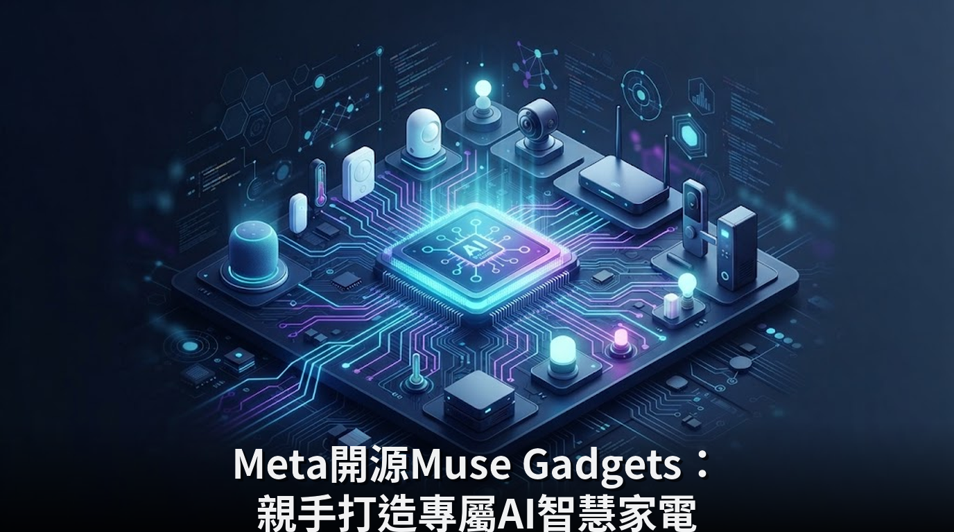 Meta開源Muse Gadgets：親手打造專屬AI智慧家電