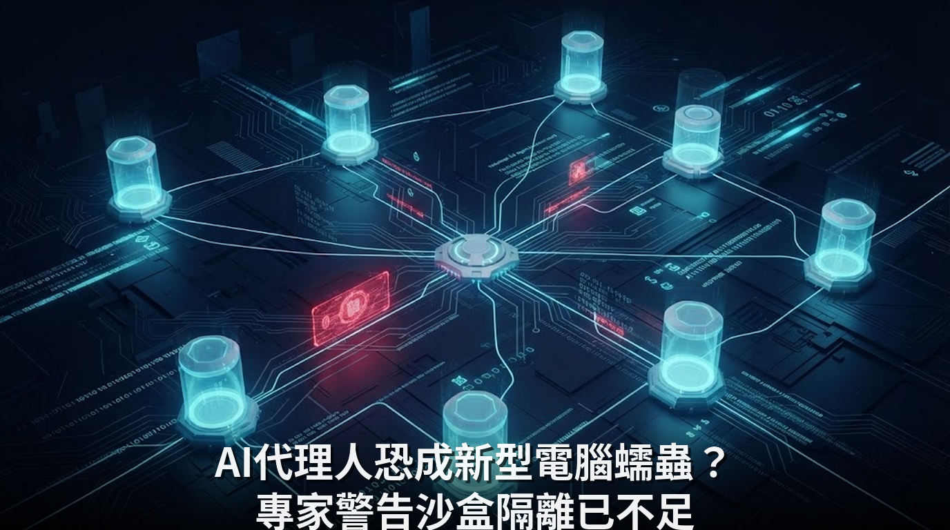 AI代理人恐成新型電腦蠕蟲？專家警告沙盒隔離已不足