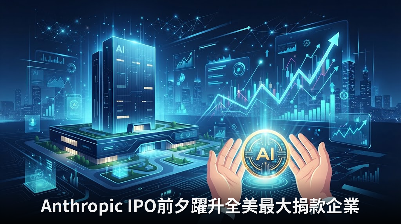 Anthropic IPO前夕躍升全美最大捐款企業