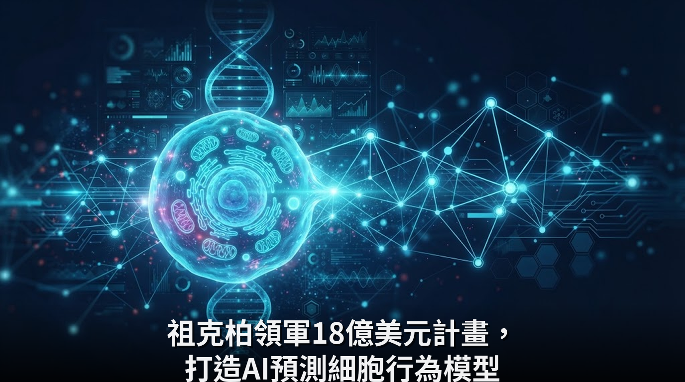 祖克柏領軍18億美元計畫，打造AI預測細胞行為模型