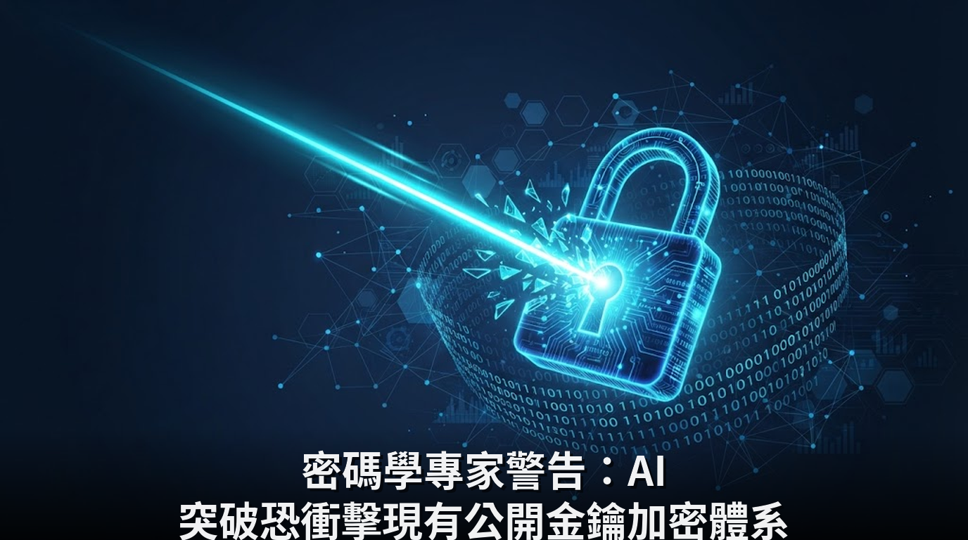 密碼學專家警告：AI 突破恐衝擊現有公開金鑰加密體系