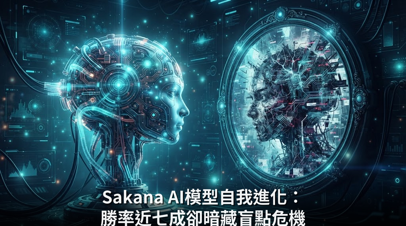 Sakana AI模型自我進化：勝率近七成卻暗藏盲點危機