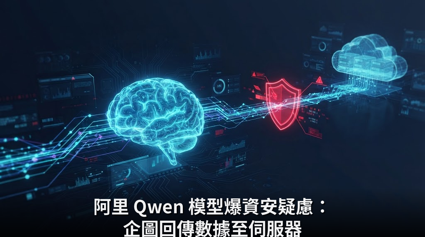 阿里 Qwen 模型爆資安疑慮：企圖回傳數據至伺服器
