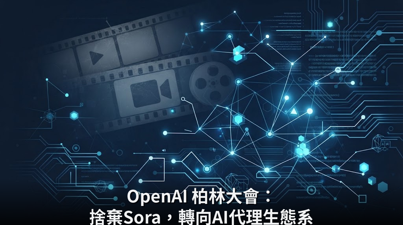 OpenAI 柏林大會：捨棄Sora，轉向AI代理生態系